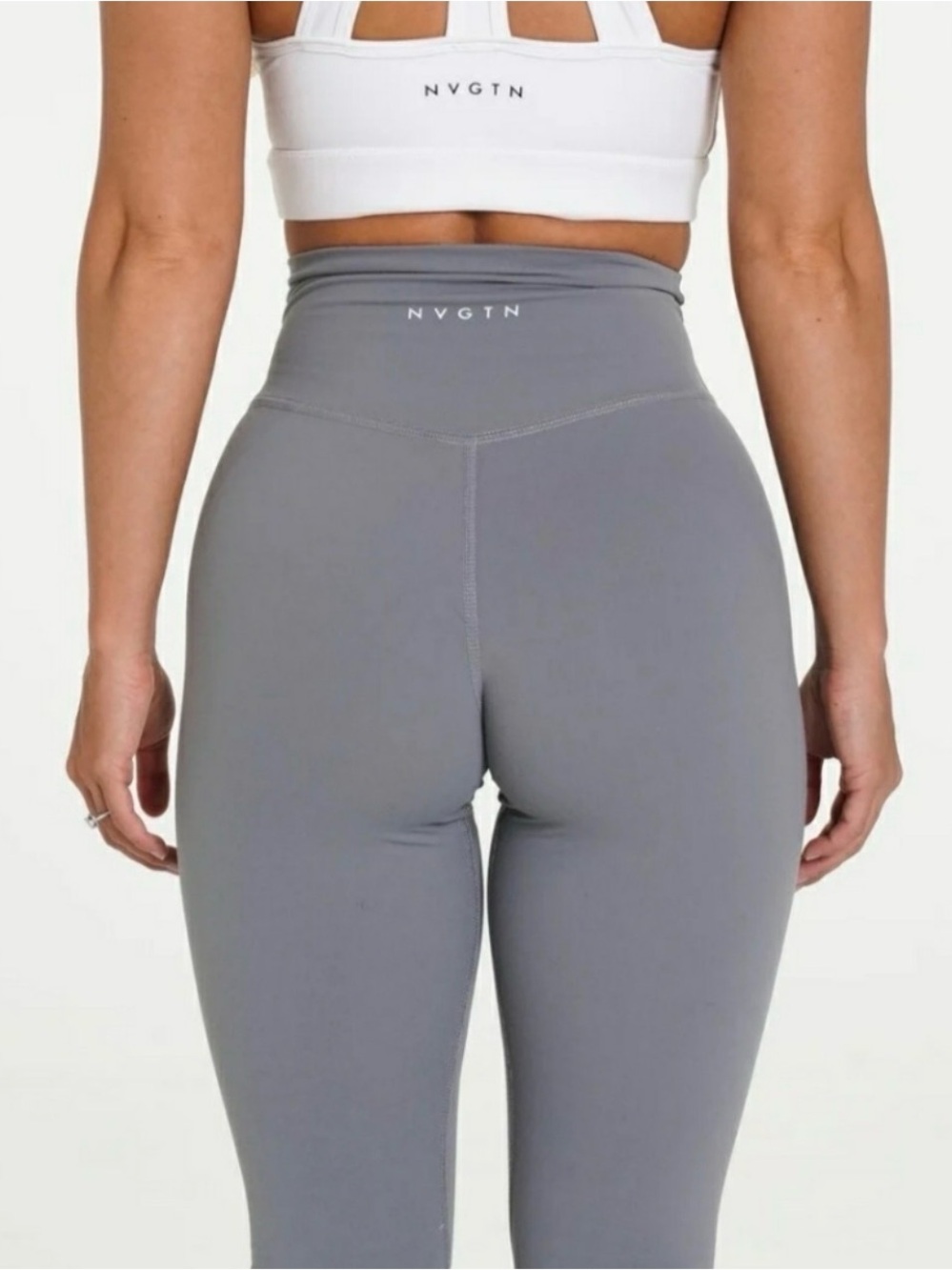 NVGTN Sculpting High-Waist Grey Leggings